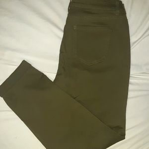 Olive Green Skinny Jean